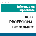 Resolucin Colegio de Bioqumicos Pcia. de Bs. As.